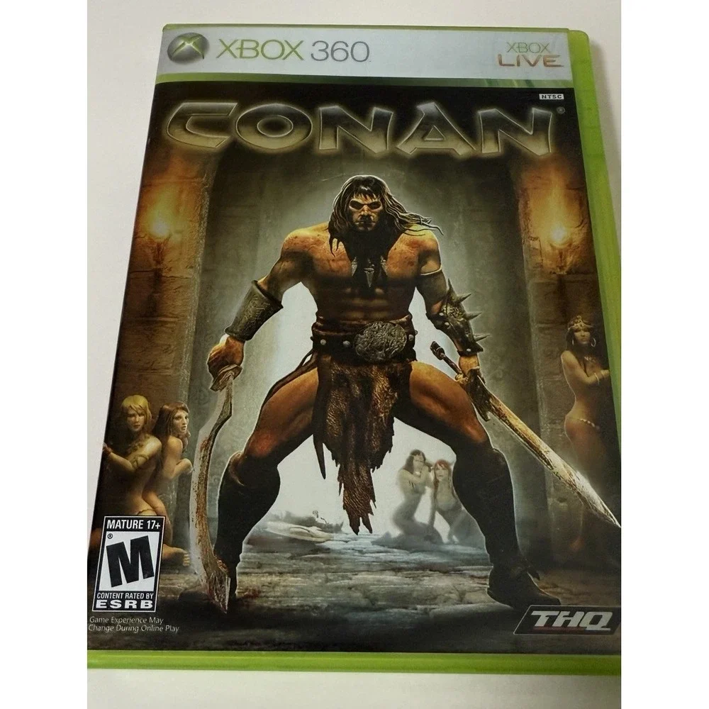 Xbox‎ 360 Conan Video Game (Microsoft Xbox 360, 2007) CIB W/ Manual Complete